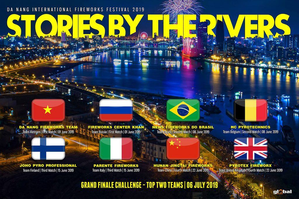 Lễ hội pháo hoa quốc tế Đà Nẵng 2019 - SongNguyen Travel chuyên cung cấp dich vụ cho thuê xe du lịch, xe ô tô đưa đón Đà Nẵng đi Bà Nà - Hội An - Sân bay Đà Nẵng chất lượng, giá rẻ