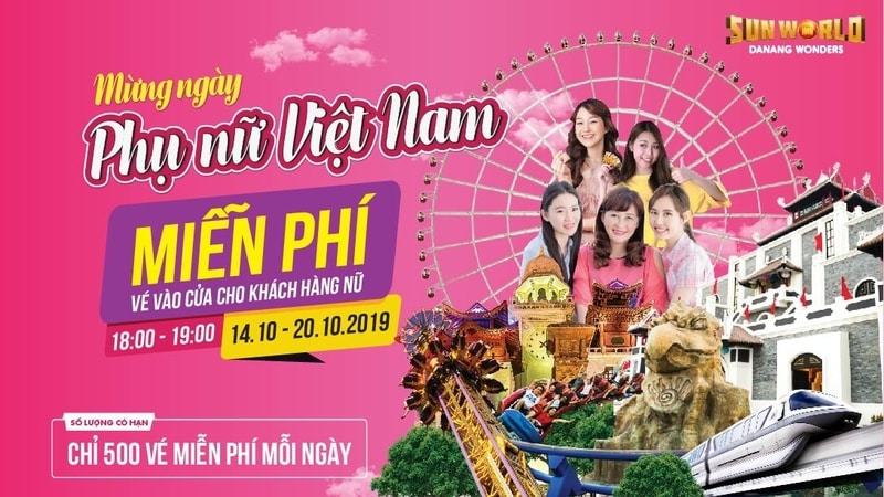 Giá vé công viên Châu Á Asia Park