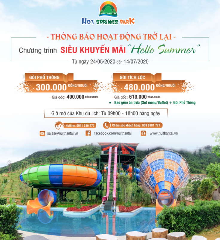 Giá vé Núi Thần Tài khuyến mãi 2020