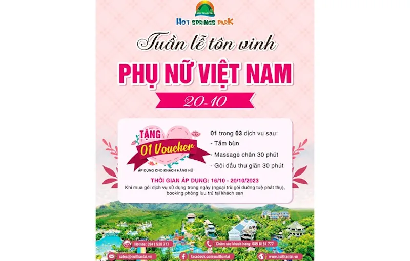 Vé Núi Thần Tài Đà Nẵng khuyến mãi 20/10/2023