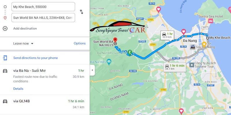 How to get to Ba Na Hills from Da Nang