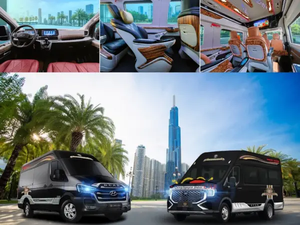 Xe Limousine 12 chỗ Đà Nẵng sang trọng, đẳng cấp