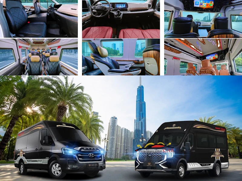 Xe Limousine 12 chỗ Đà Nẵng sang trọng, đẳng cấp