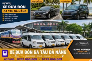 Dịch vụ cho thuê xe đưa đón ga tàu lửa đà nẵng